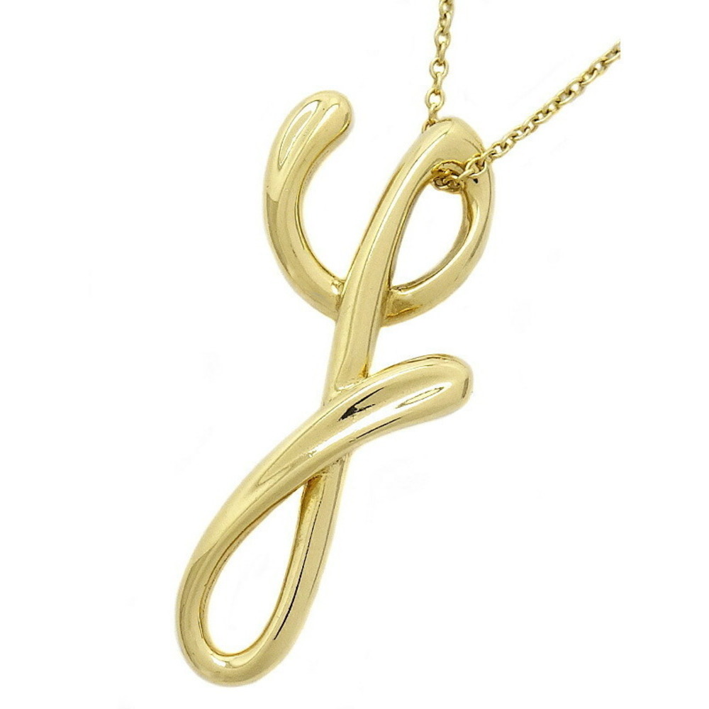 Tiffany Letter Y Pendant Necklace